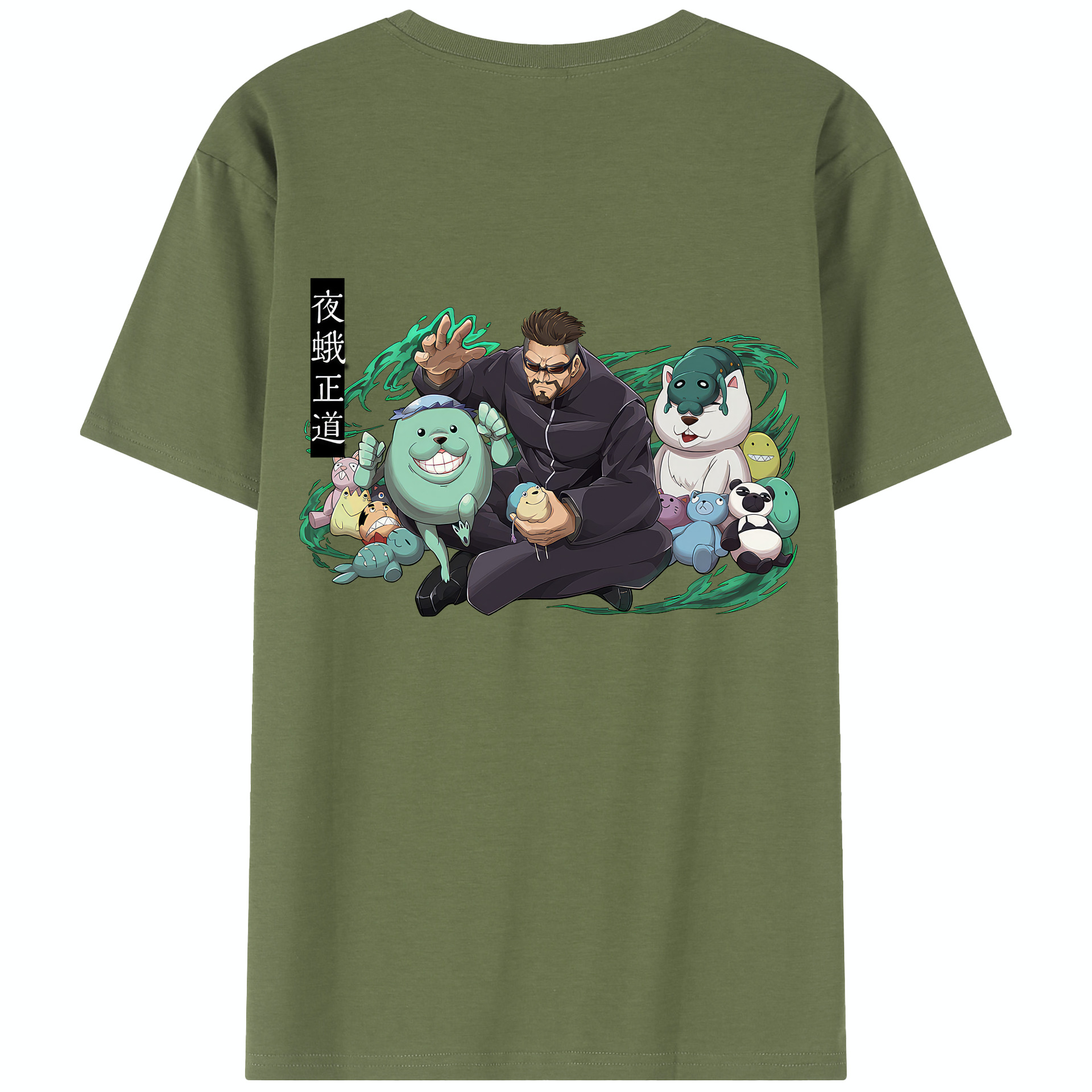 （画像用） 呪術廻戦 Jujutsu Kaisen 綿100％半袖Tシャツ（背面プリント）